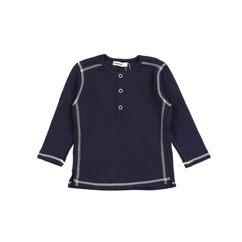 Girls Ribbed Outseam Top
