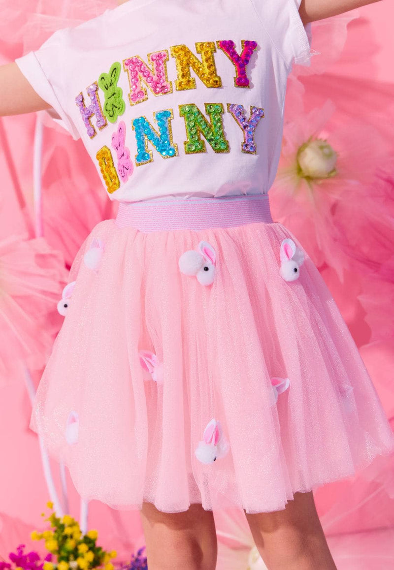 3D Bunny Shimmer Skirt