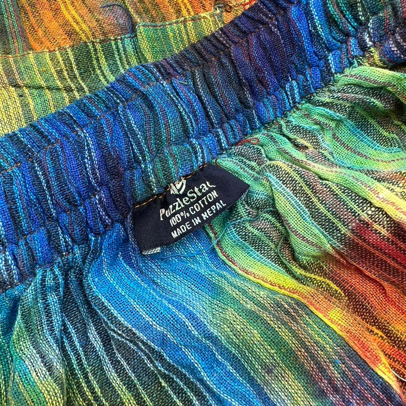 Tie Dye Patchwork Skirt