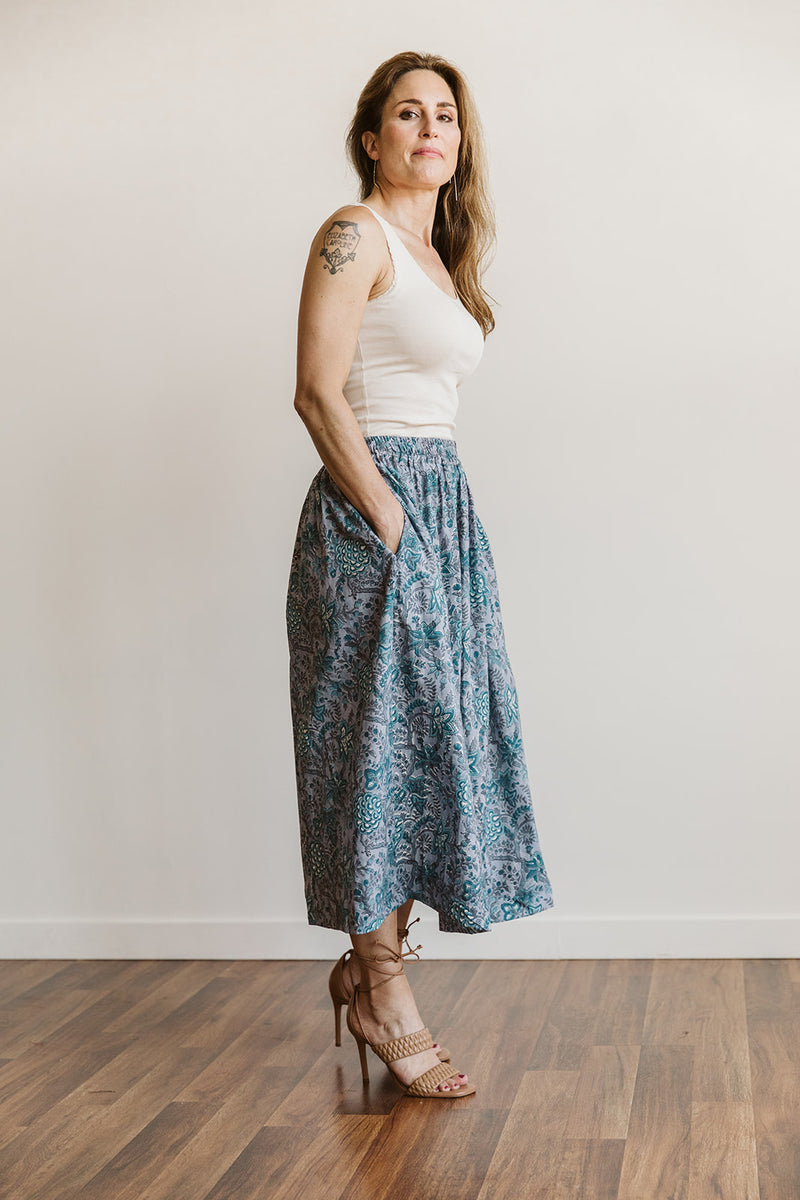 Ceres Skirt - Block Print