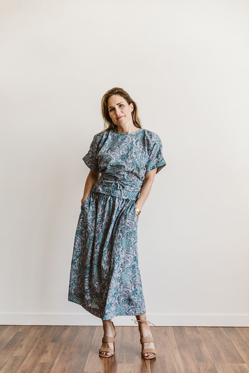 Ceres Skirt - Block Print