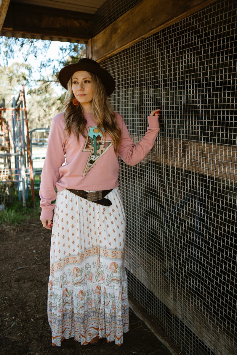 Peaches Maxi Skirt