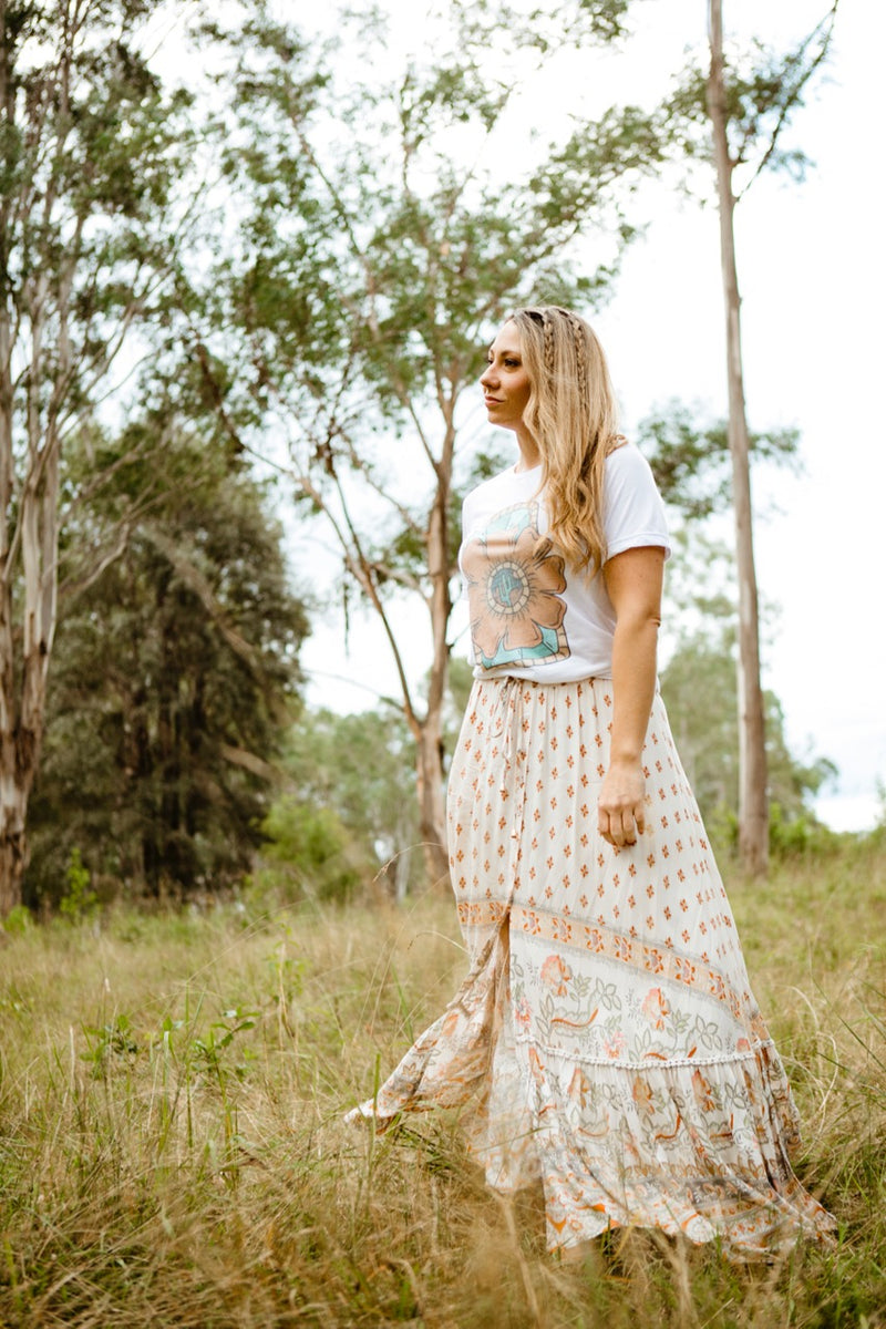 Peaches Maxi Skirt