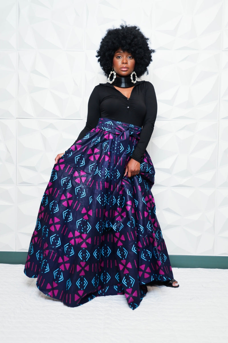 African Maxi Skirt Ava