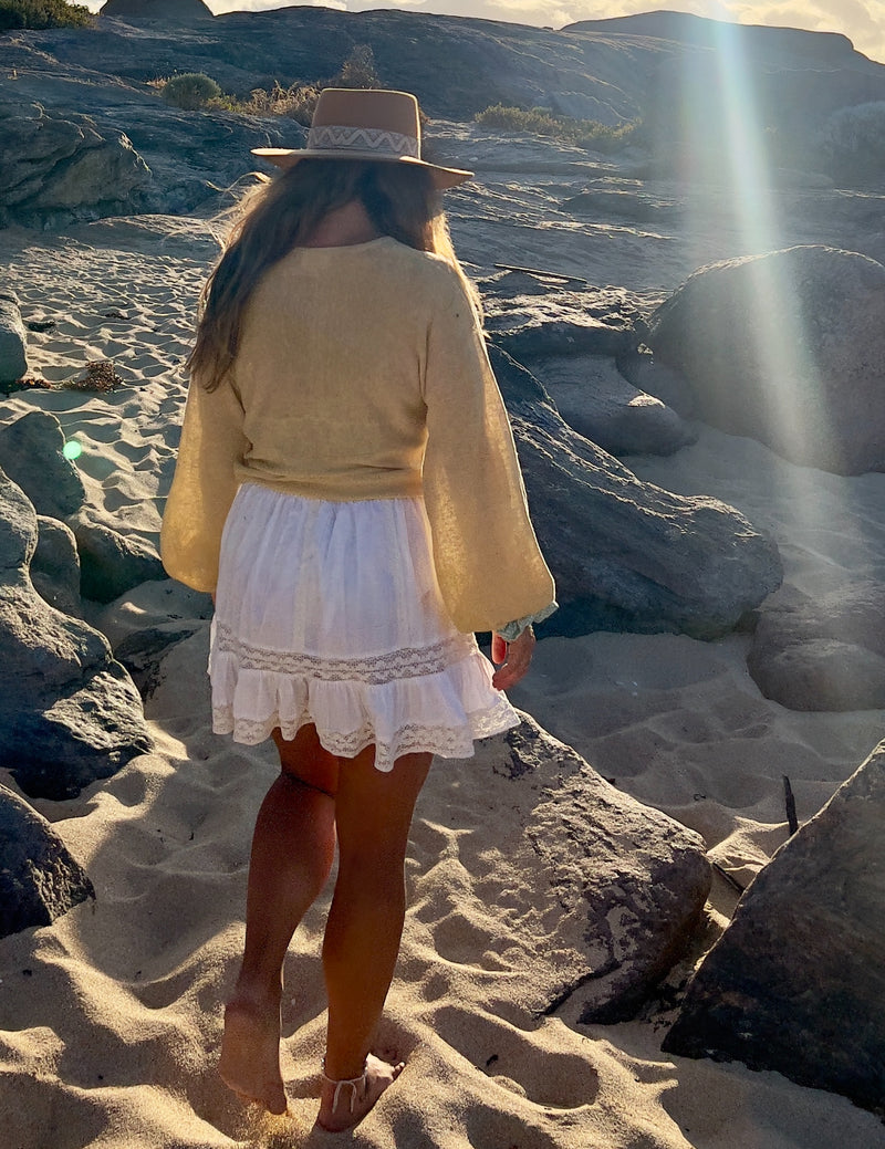Blanca mini skirt
