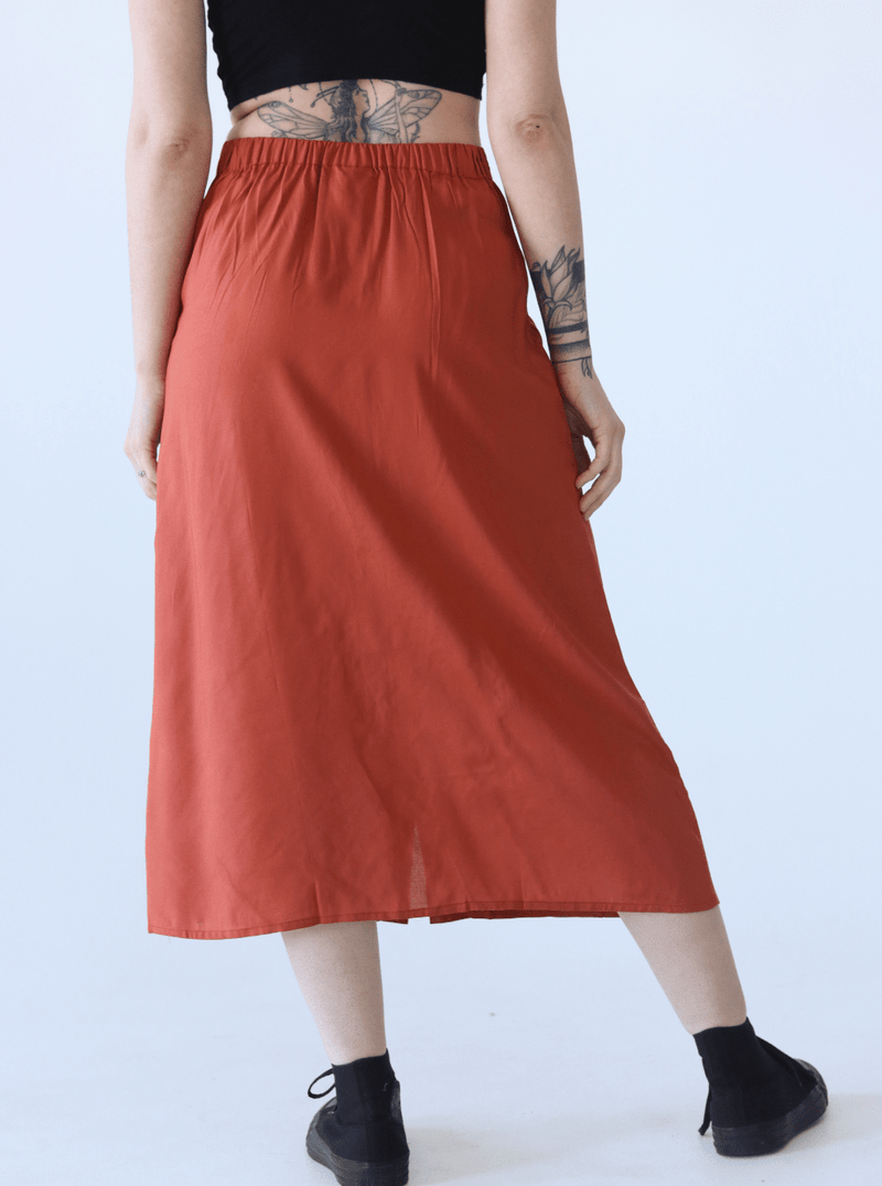 Puri Skirt - Orange