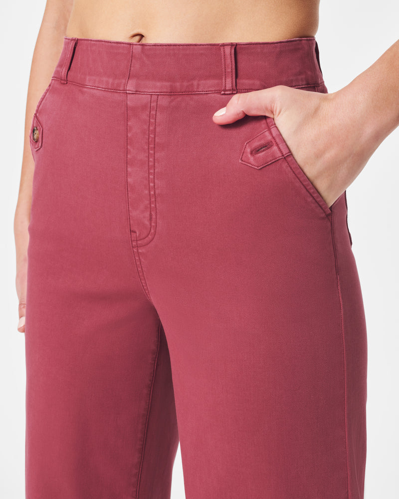 SPANX® Stretch Twill Pull-On Cropped Pant