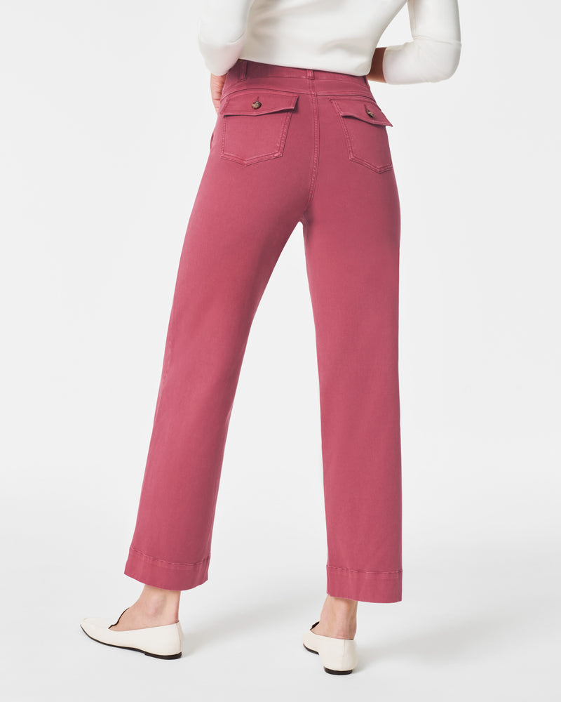 SPANX® Stretch Twill Pull-On Cropped Pant