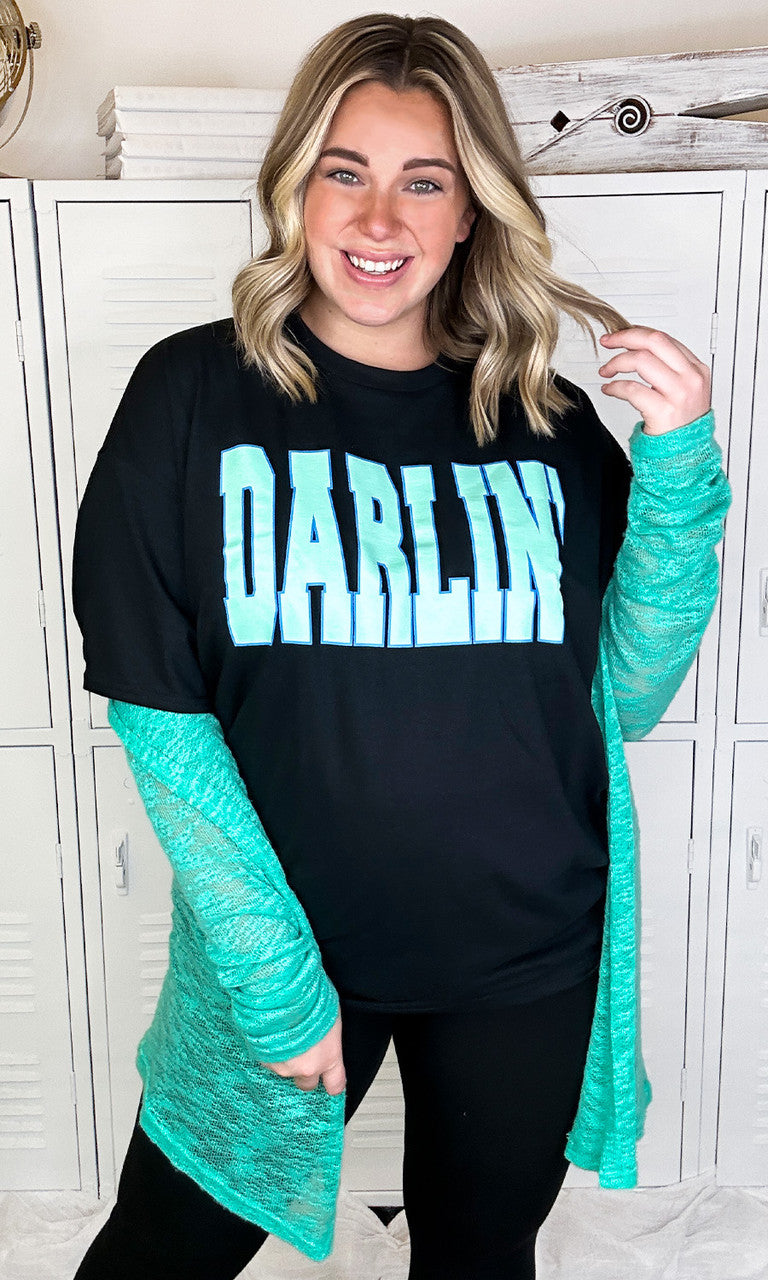 Big Letter DARLIN T-Shirt