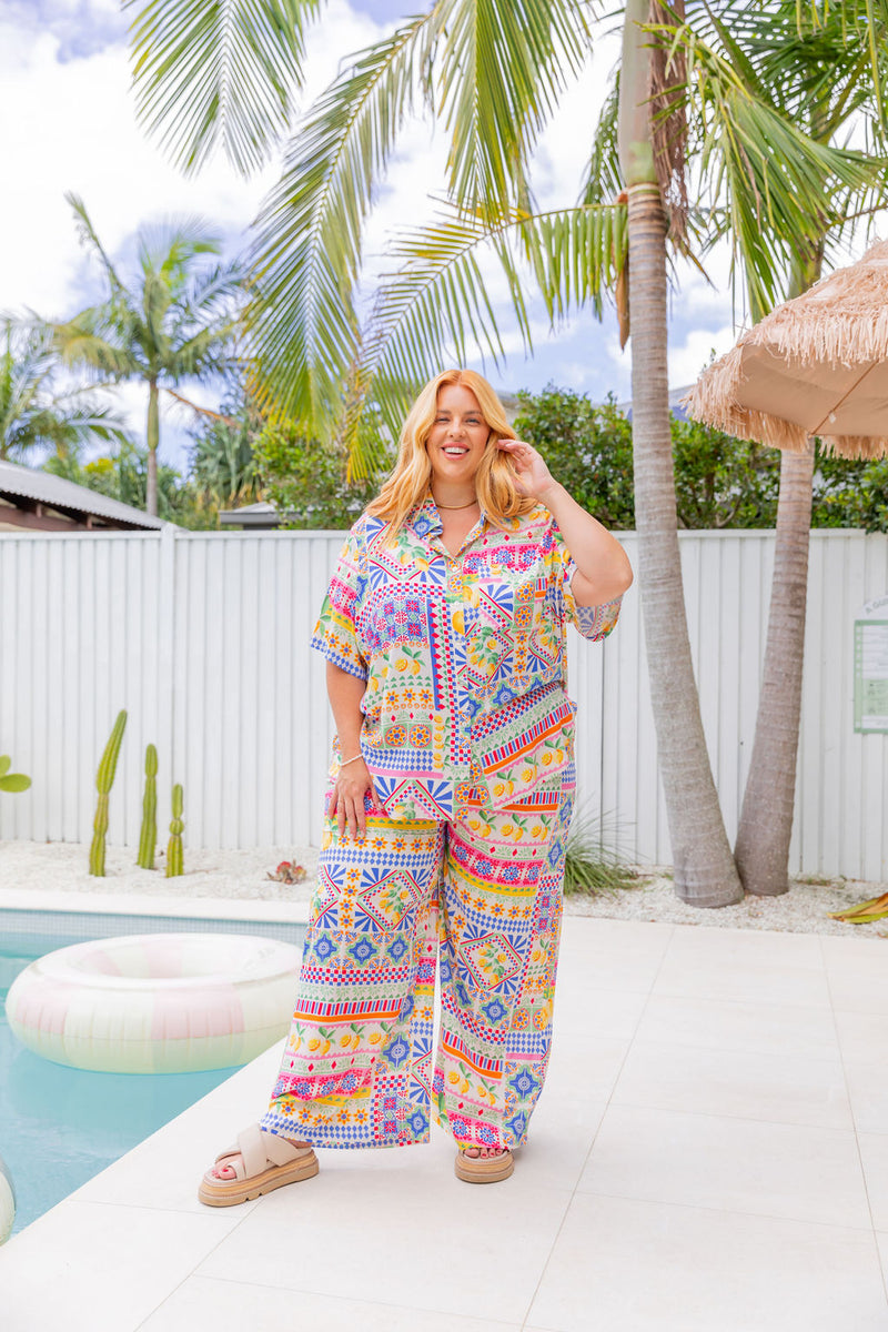 Gina Pant in Limoncello