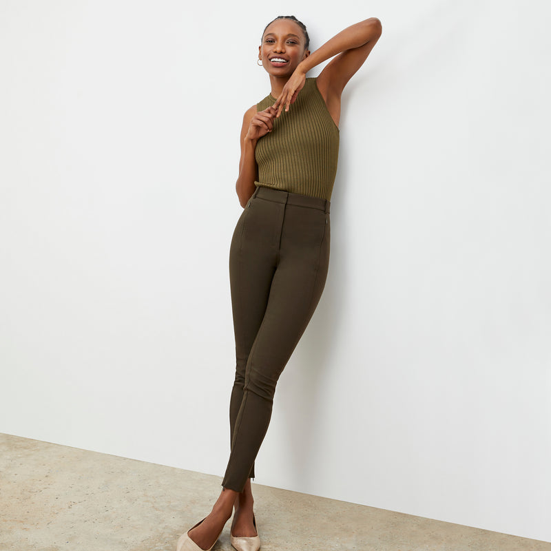 Curie Pant - PowerStretch :: Dark Olive