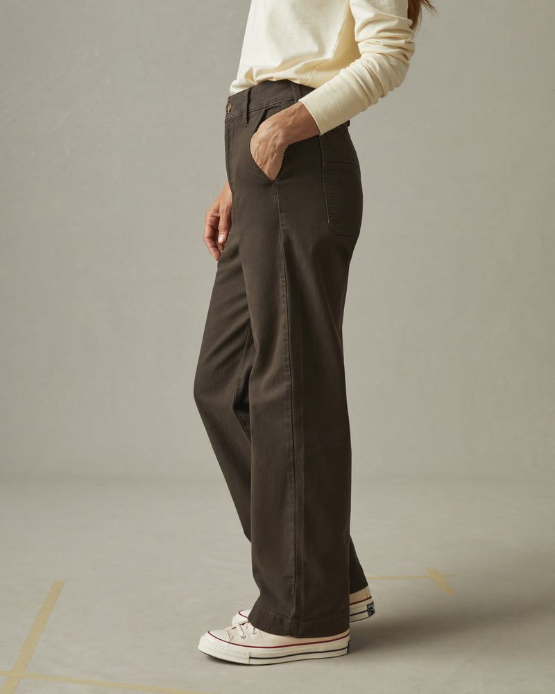 Women's Wide Leg Pant - Oak