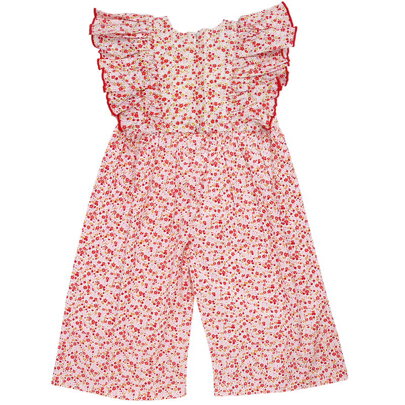 Girls Raphaela Jumper - Pink Mini Ditsy