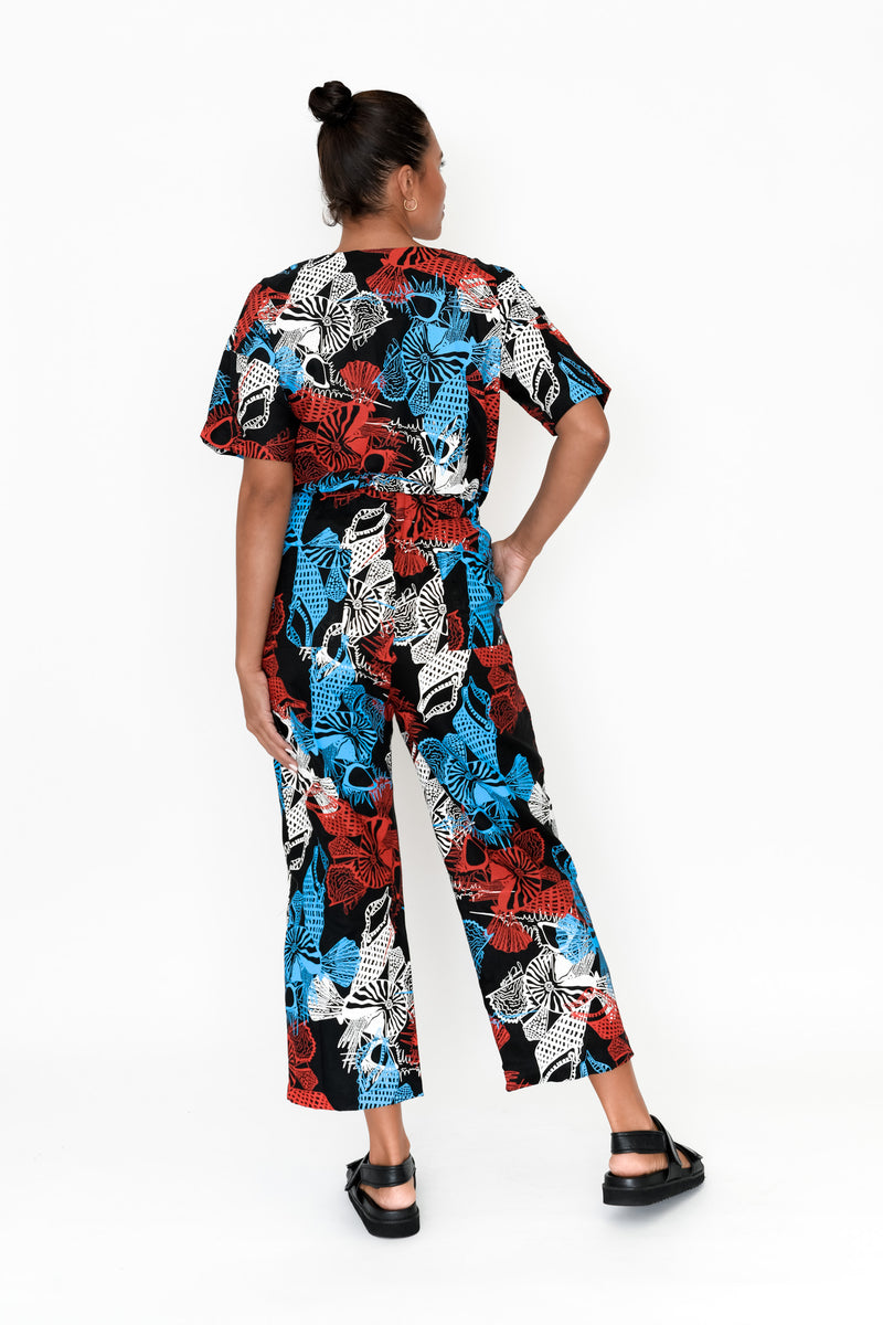 Sleeved Jumpsuit - Gaanyji (Shells)