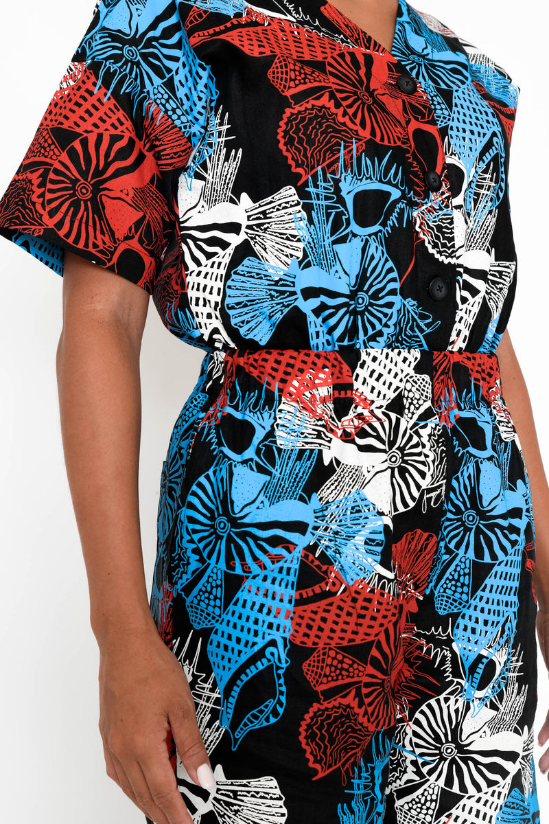 Sleeved Jumpsuit - Gaanyji (Shells)