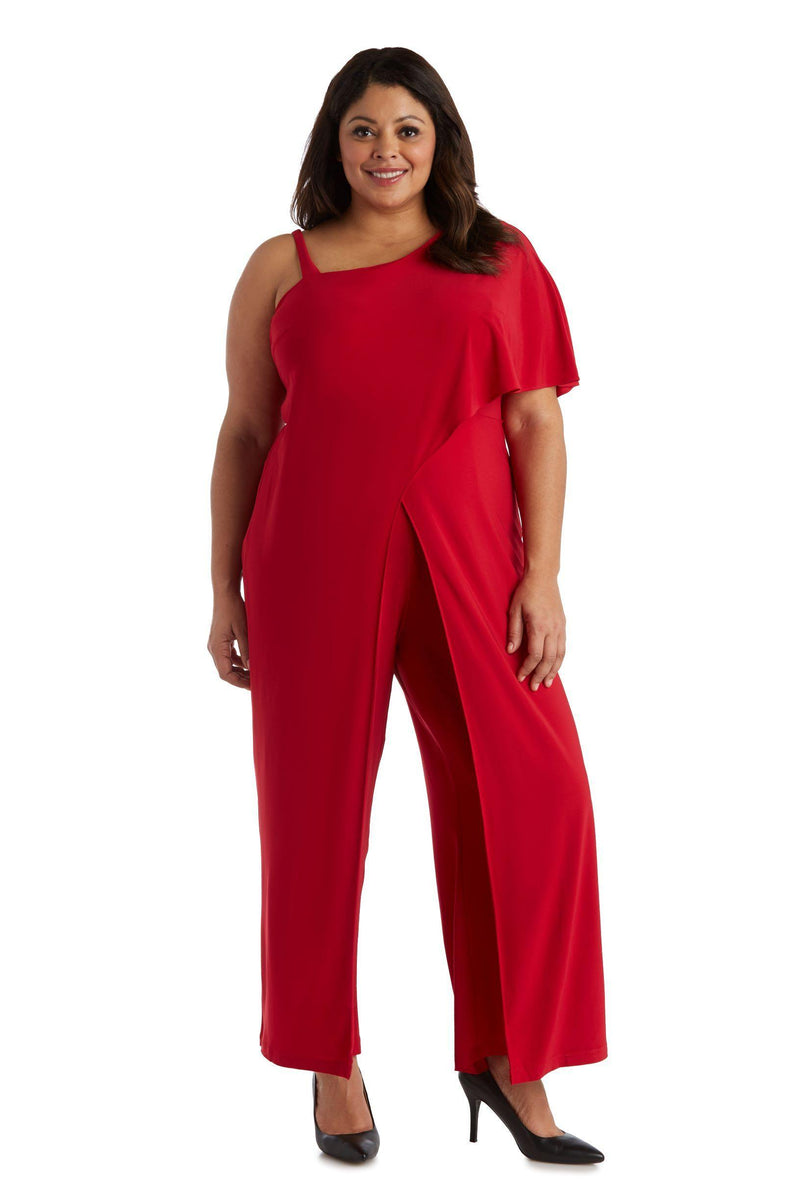 R&M Richards 3130W Formal Plus Size Jumpsuit