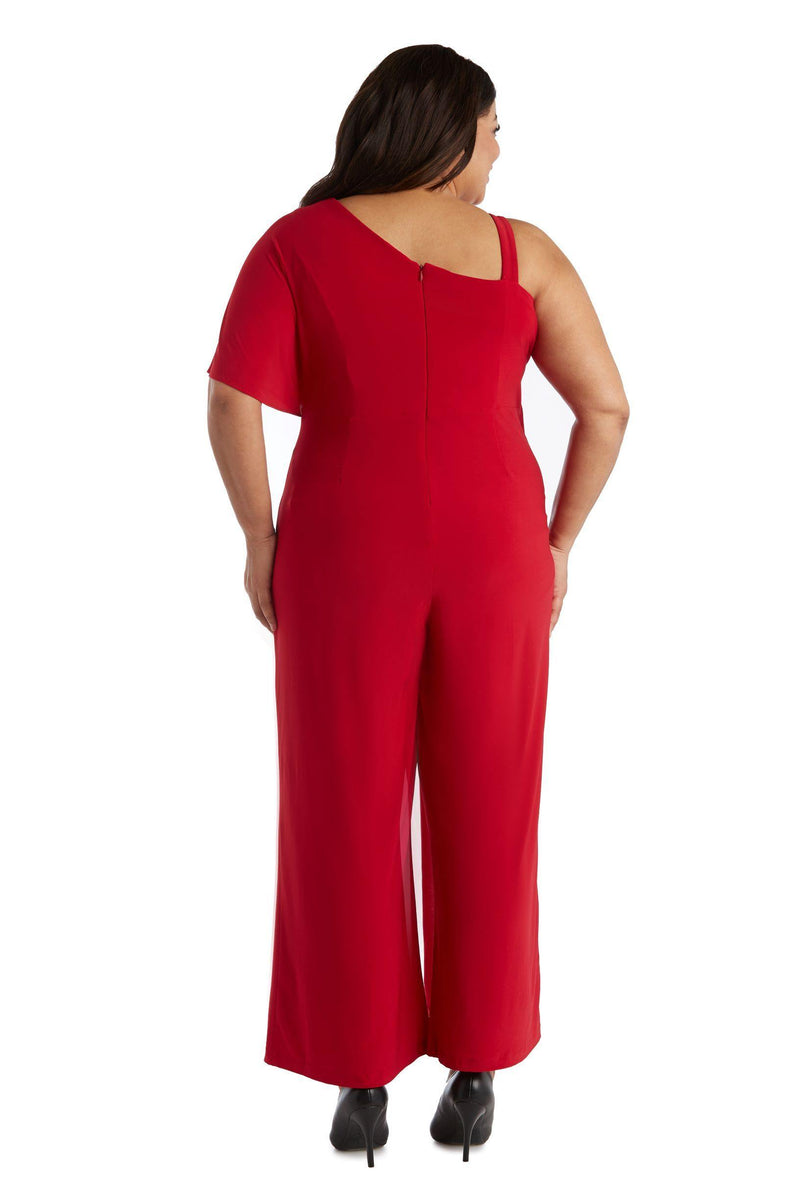 R&M Richards 3130W Formal Plus Size Jumpsuit