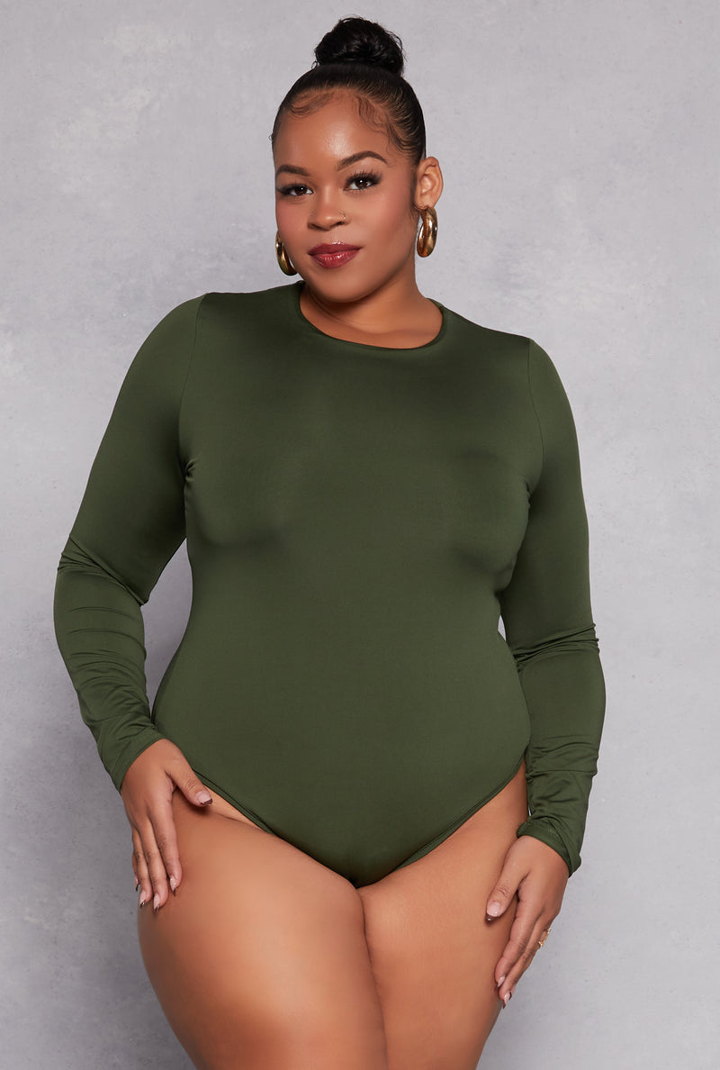 Plus Size Daisy Double Layer Bodysuit