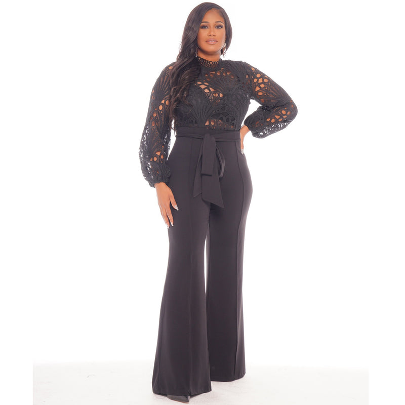 Classy Crochet Jumpsuit