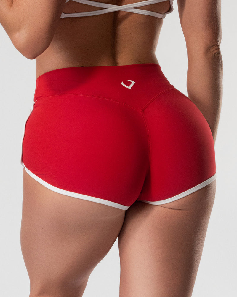 Sugar Shorts Cherry Red