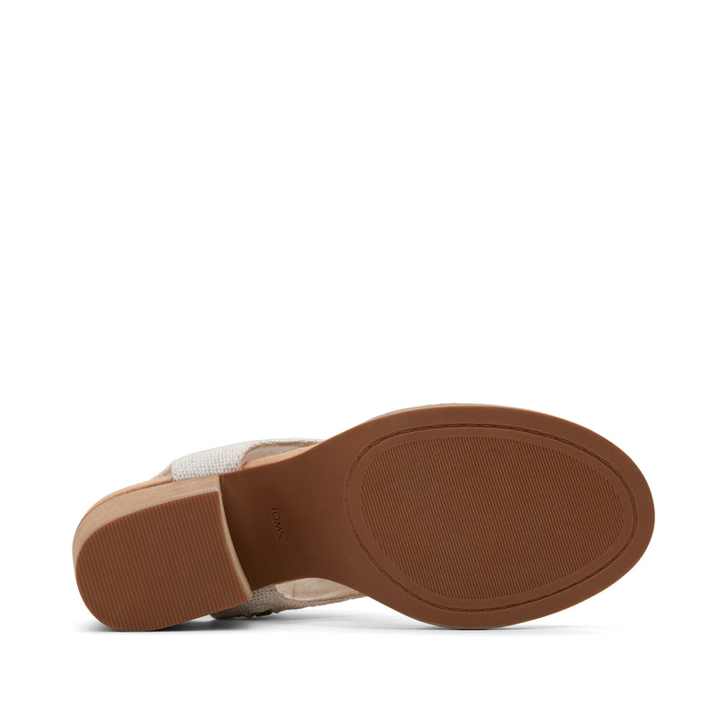 Eliana Beige Suede Heeled Sandal