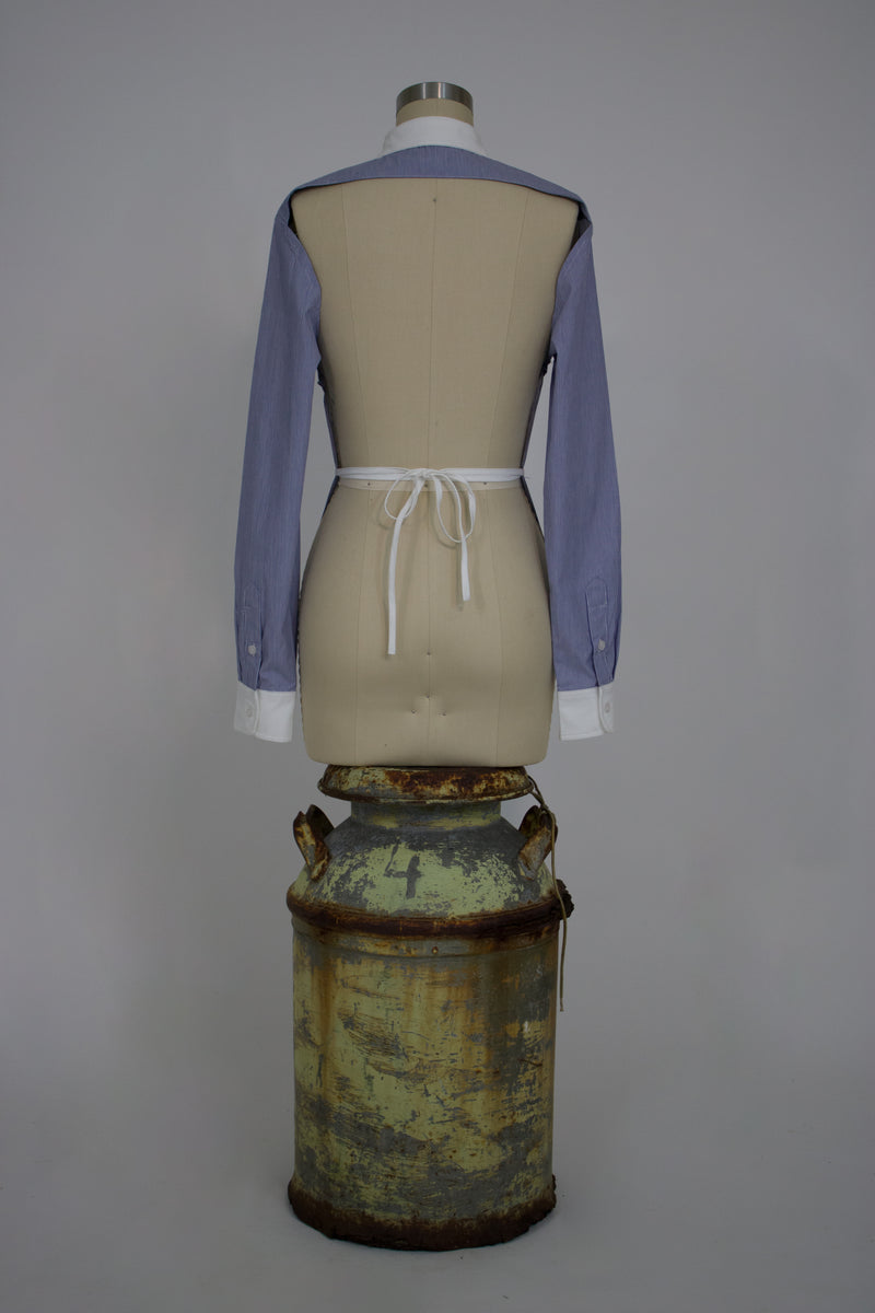 Backless Button Down