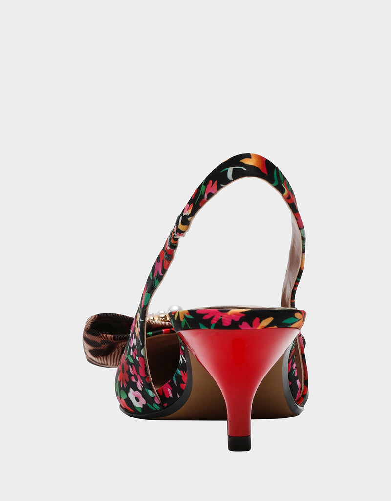 BIRDY BLACK DITSY FLORAL