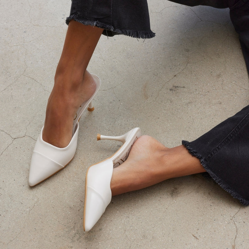 Jo Heeled Mule