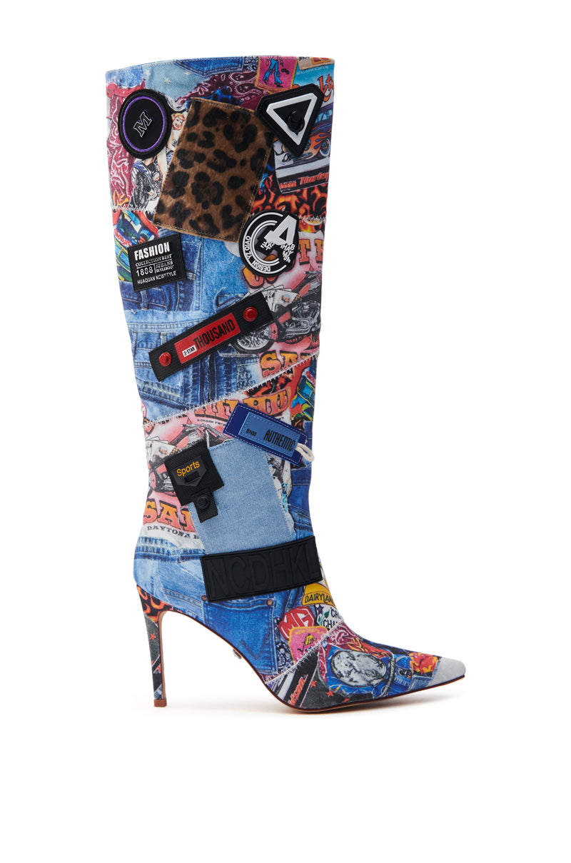AZALEA WANG SYTILA MULTI ABSTRACT BOOT