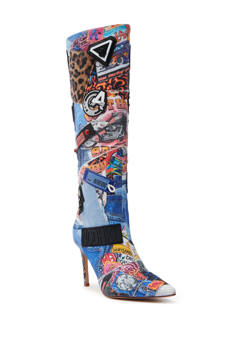 AZALEA WANG SYTILA MULTI ABSTRACT BOOT
