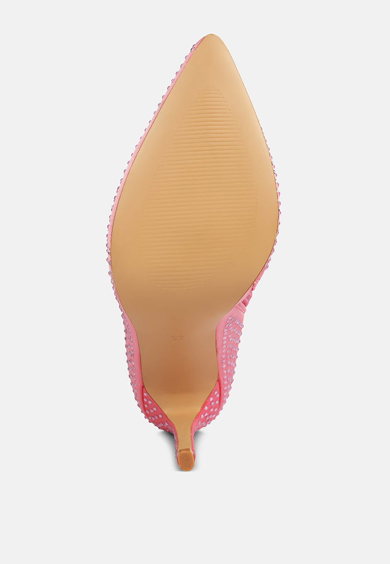 pipette diamante set high heeled calf boot