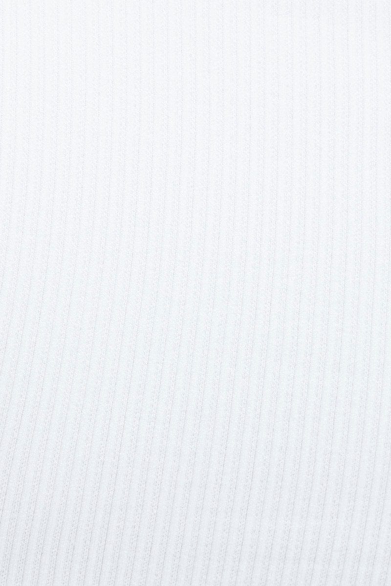 White T-shirt Short Sleeve Crew Neck Seamless