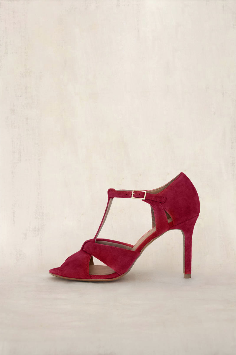 Candela Red Suede