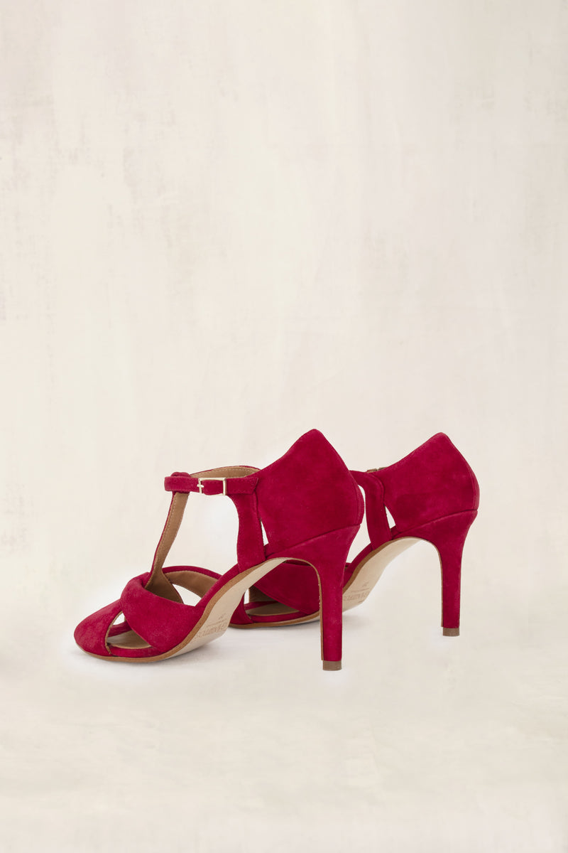 Candela Red Suede