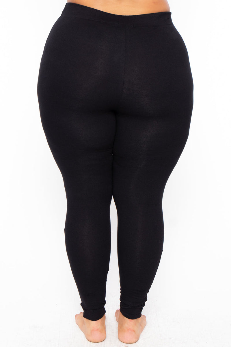 Plus Size Generation X Leggings - Black