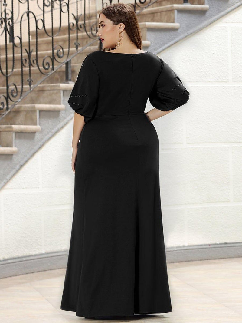 pretty VICOTIRE|Simple Maxi Plus Size Mermaid Party Dresses for Women