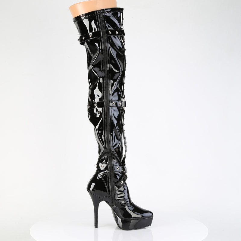 Indulge-3026 Goddess of Chaos Thigh High Boots