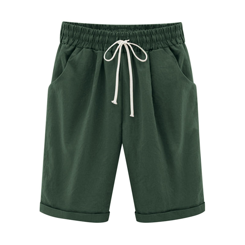 Day Prime Deals Today 2024 Long Shorts for Women Trendy Casual Summer 2024 Drawstring Bermuda Shorts Loose Fit Resort Wear Lounge Shorts Clothing Peime My Orders summer shorts for women 2024 plus size