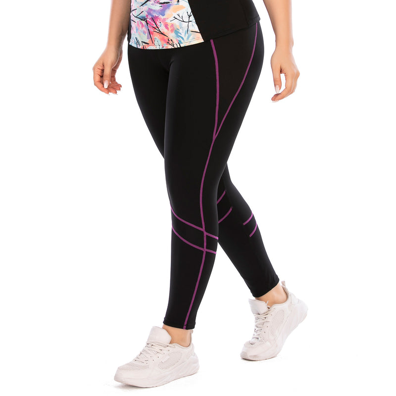 Fitness Clothes Set: Yoga Pants + Sports Bra for Plus Sizes