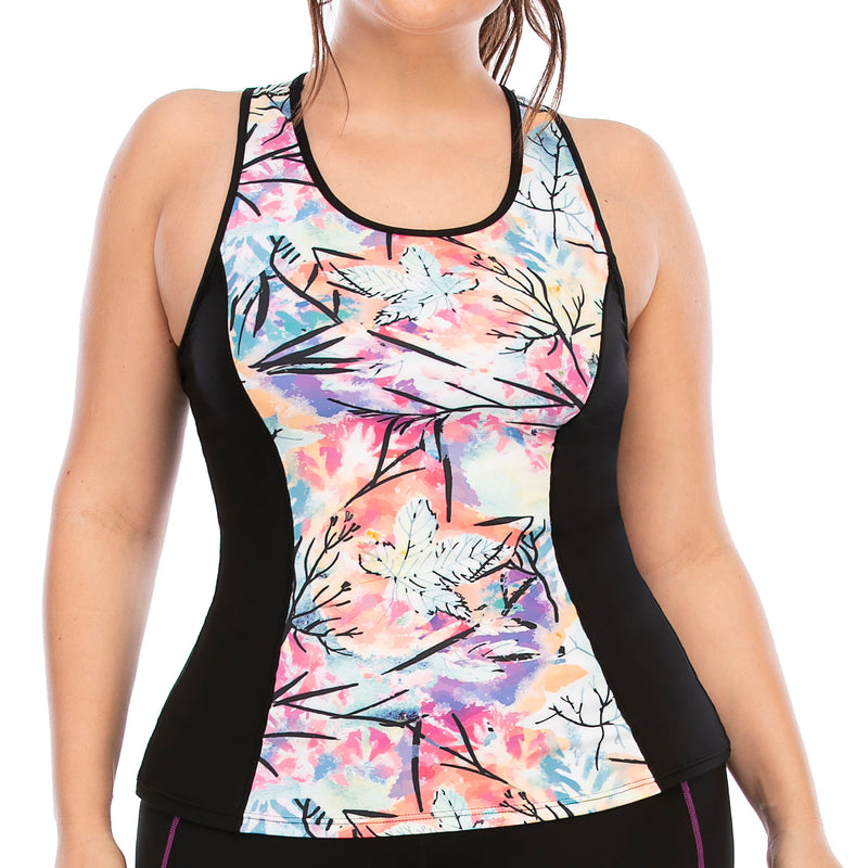 Fitness Clothes Set: Yoga Pants + Sports Bra for Plus Sizes