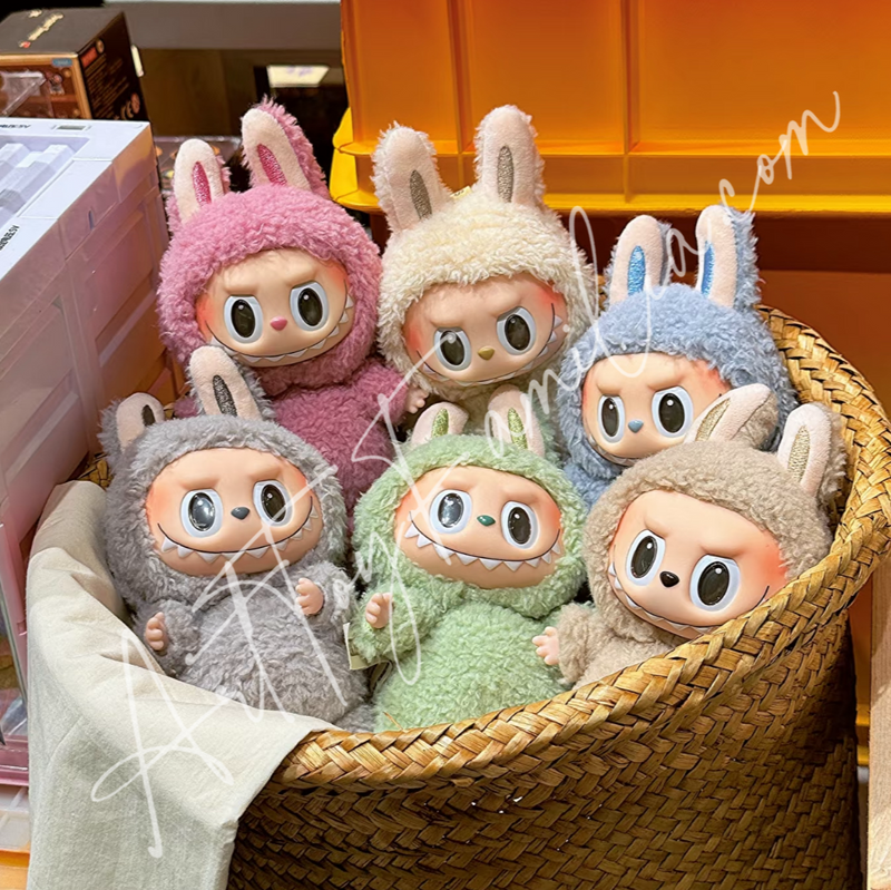 THE MONSTERS Labubu Tasty Macarons Vinyl Face Figure - 心动马卡龙搪胶系列