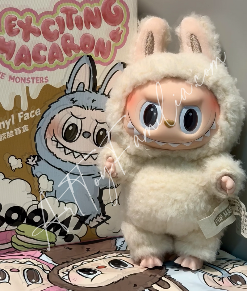 THE MONSTERS Labubu Tasty Macarons Vinyl Face Figure - 心动马卡龙搪胶系列