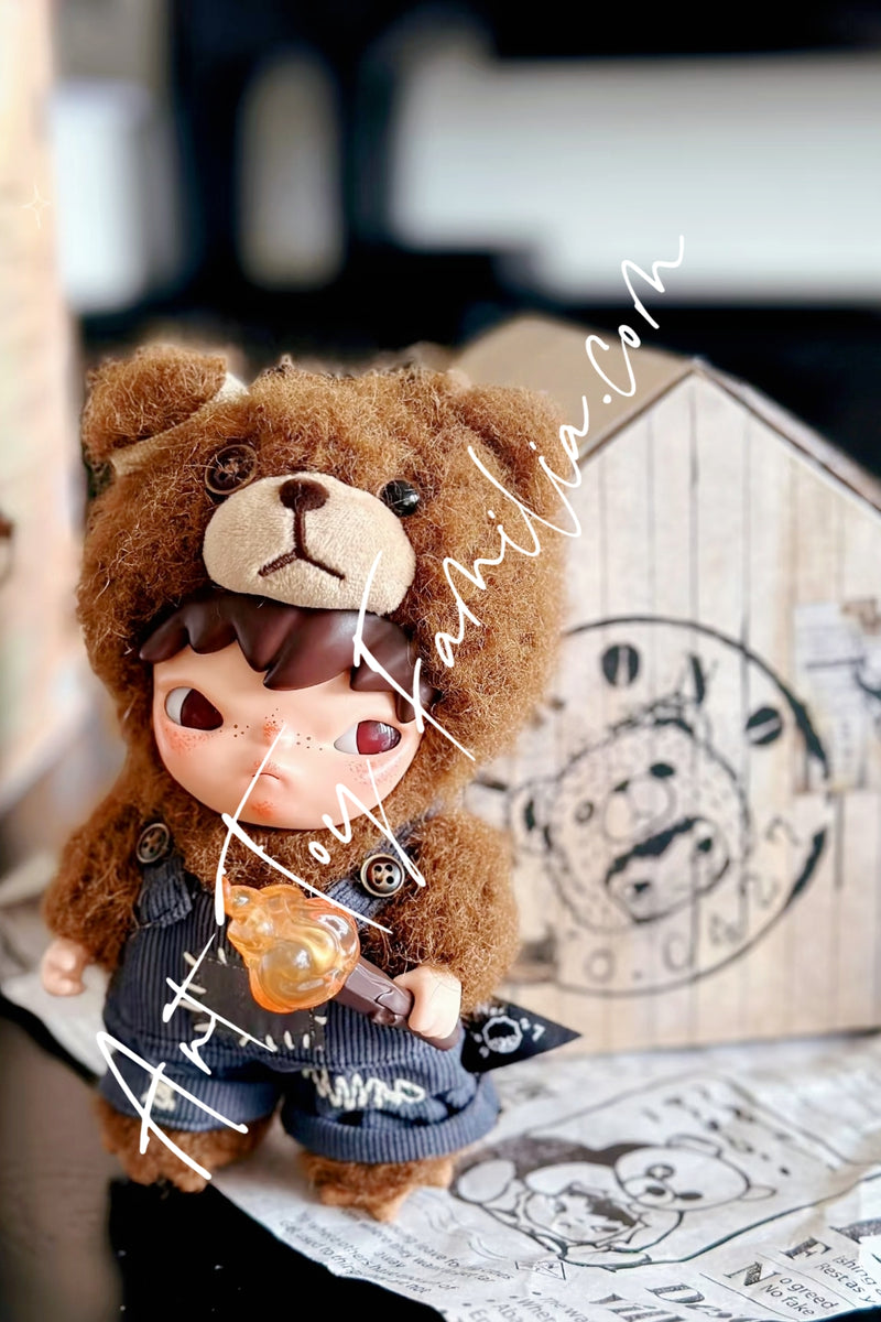 Hirono Living Wild-Fight For Joy Plush Doll - 为喜乐而战毛绒公仔