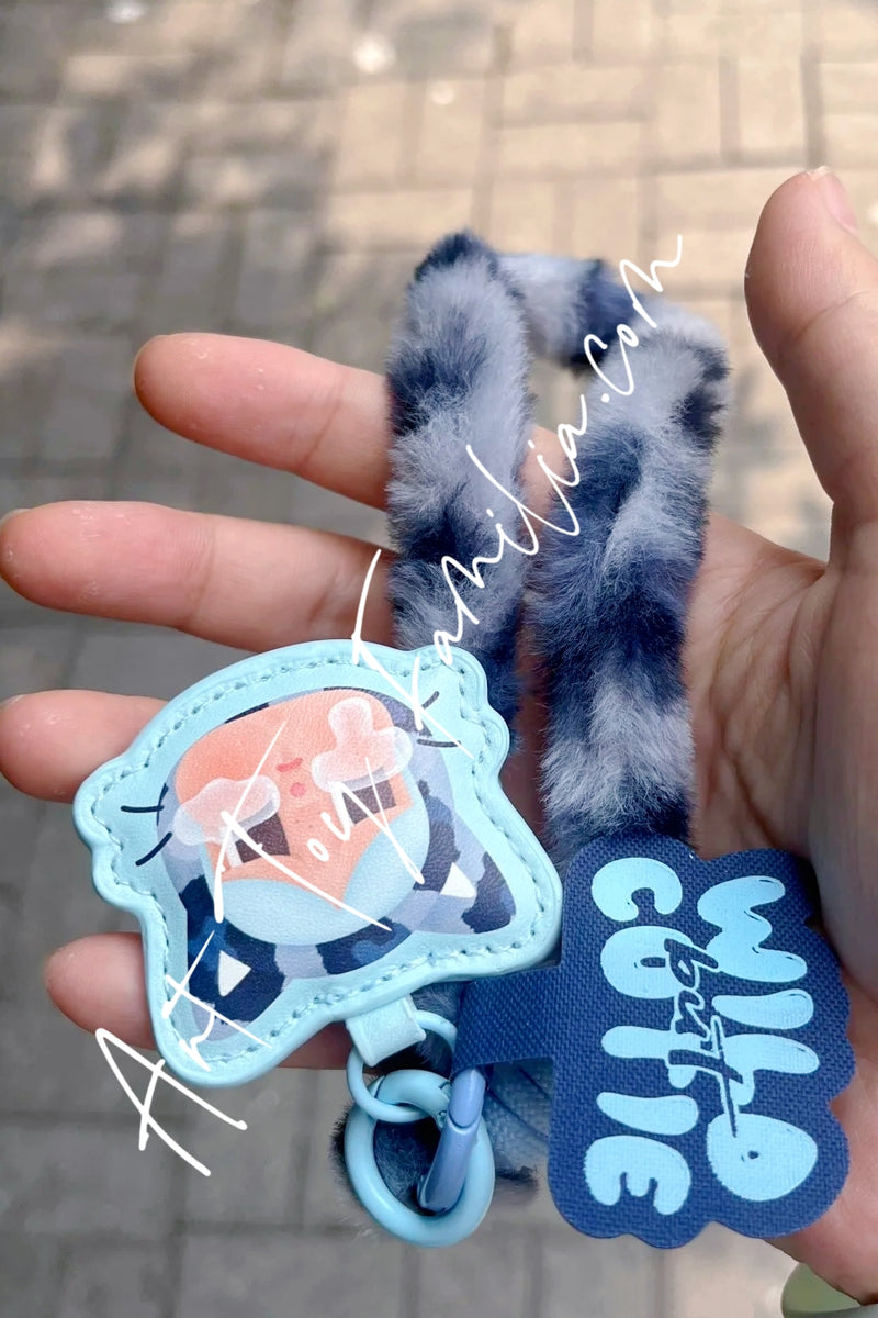 Crybaby Wild But Cutie Series Phone Chain - 豹豹猫猫系列手机链