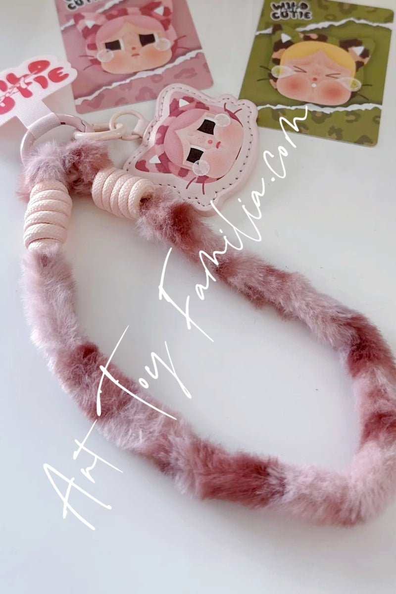 Crybaby Wild But Cutie Series Phone Chain - 豹豹猫猫系列手机链