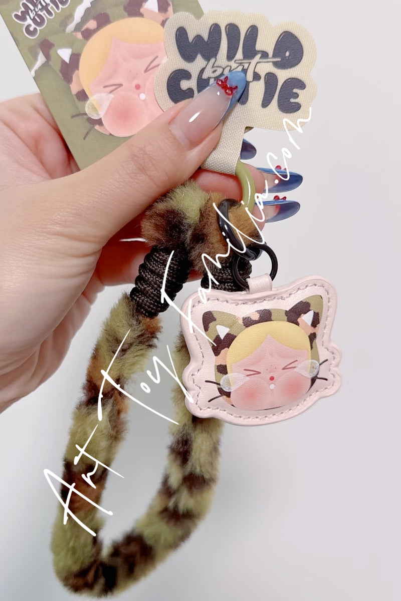 Crybaby Wild But Cutie Series Phone Chain - 豹豹猫猫系列手机链