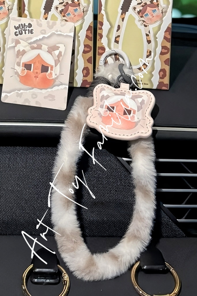 Crybaby Wild But Cutie Series Phone Chain - 豹豹猫猫系列手机链