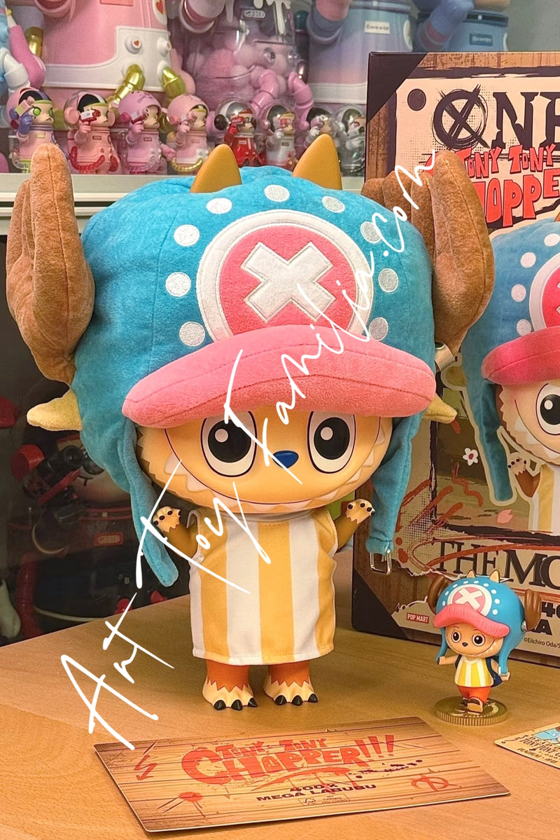 400% MEGA The Monsters Labubu 400% Tony Tony Chopper - 托尼托尼·乔巴400%