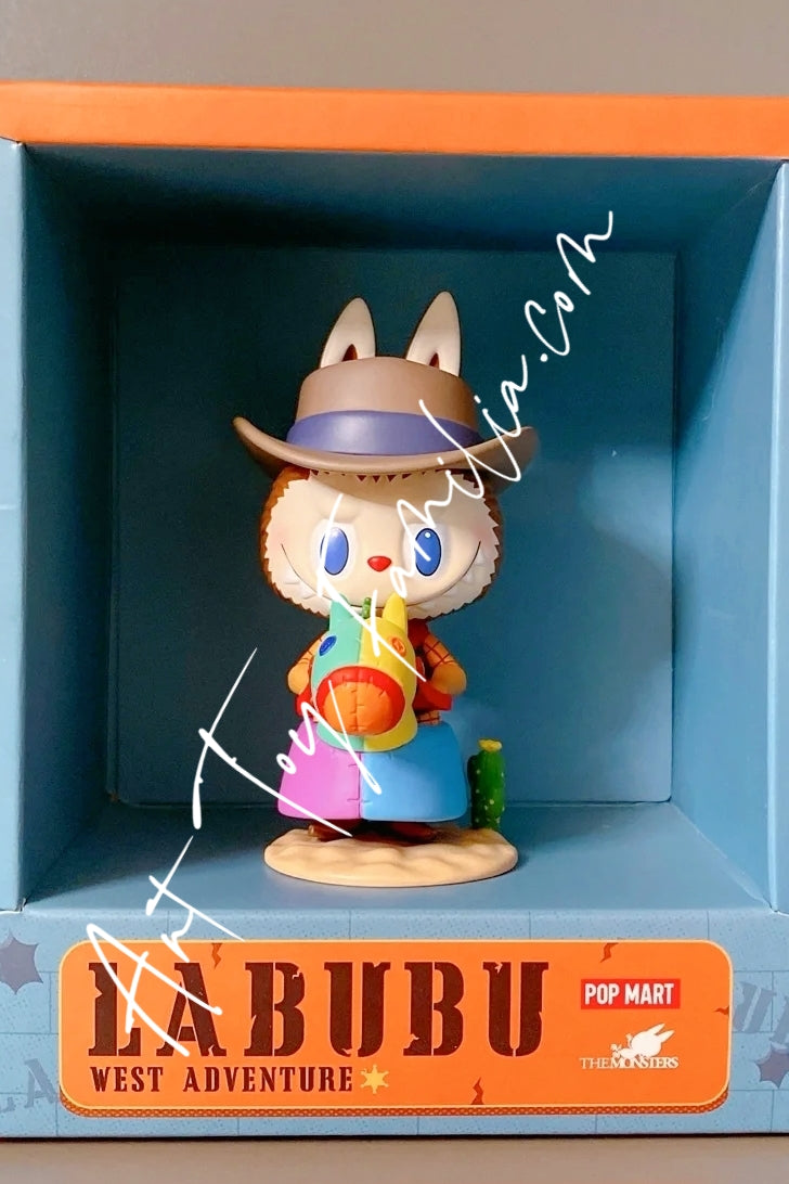 The Monsters Labubu West Adventure Figurine - 西部冒险吊卡