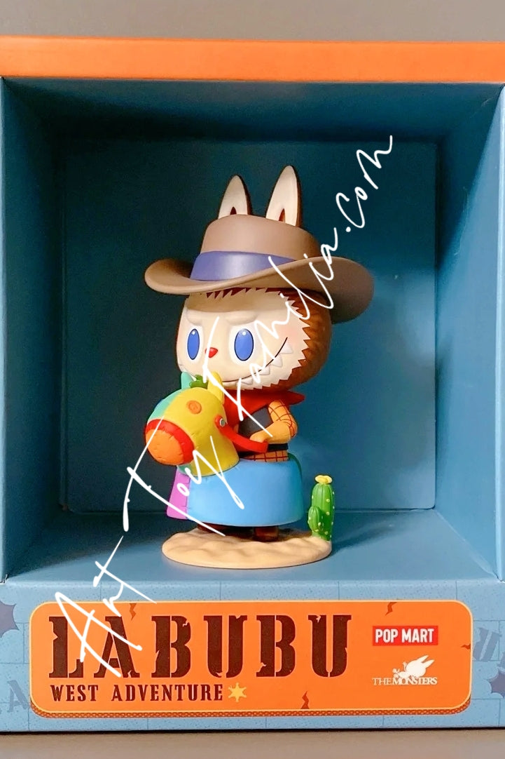 The Monsters Labubu West Adventure Figurine - 西部冒险吊卡